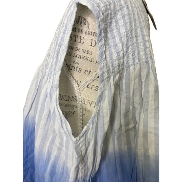 NWT We the Free Free People Sleeveless Summer Bohemian Festival top Ombré - Picture 5 of 10